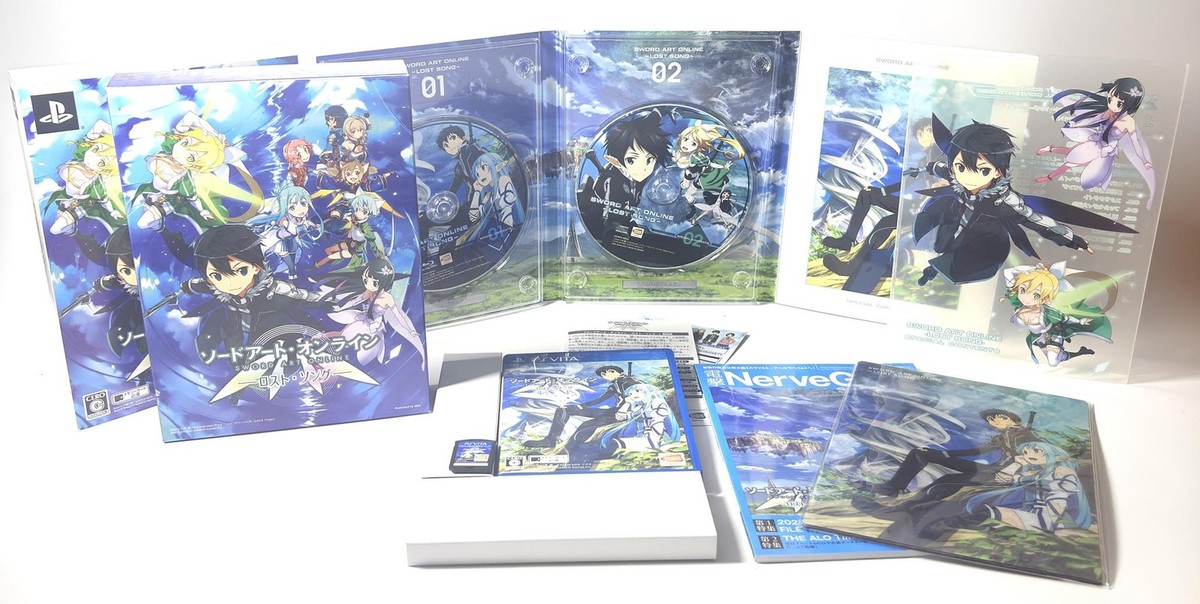 Sword Art Online Lost Song Limited Edition PS Vita Game Box Set