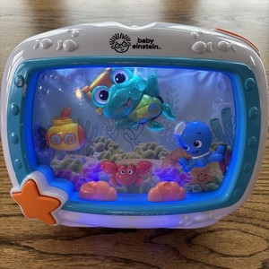 Baby Einstein Sea Dreams Sleep Soother Music Crib Toy Fish Tank Aquarium TESTED