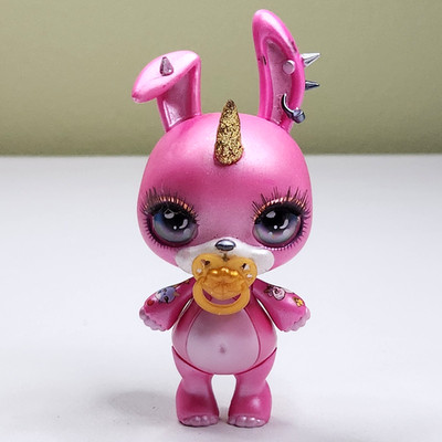 Poopsie Sparkly Critters Cheeky Bunny Pink Rabbit Unicorn Slime Surprise 4.75in