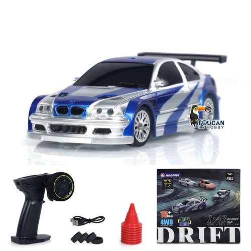 Hot Sale 1/43 RTR RC Race Car Gyro 4*4 Fully Proportional Control Speed Mini Car - Picture 4 of 12