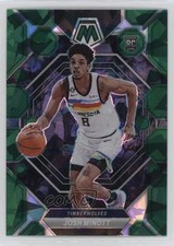 2022-23 Panini Mosaic Rookies Green Ice Mosaic Prizm Josh Minott #237 1ge5