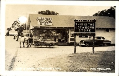PC Pine Ridge Arkansas USA, This is the Jot'm Down Store - 11230637