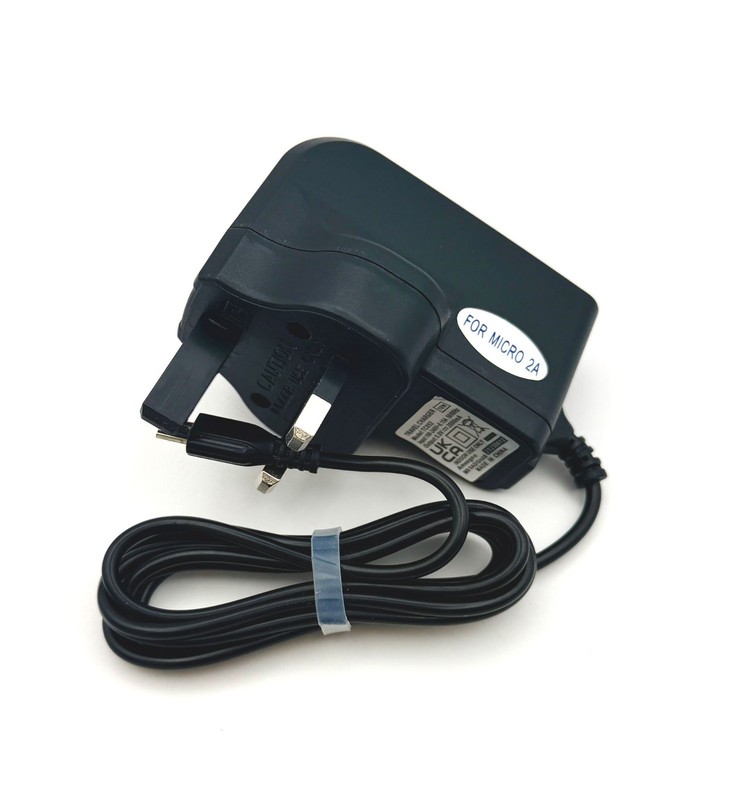 5V 2A Micro USB Mains Power Supply 3 Pin Charger for Raspberry Pi Tablet Mobile