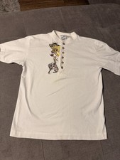 Vintage The Disney Store Henley Boys White T-shirt Lion King Med 8-10