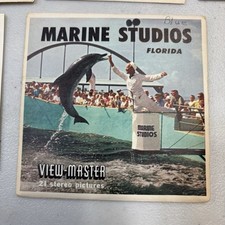 Marine Studios Florida Sawyer's View-Master 3 Reel Packet Set A964