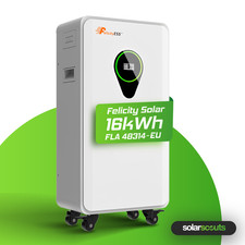 Felicity Solar Speicher Batteriespeicher 16 kWh PV Akku 48V LiFePO4 für Deye