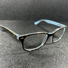 NEW Ray Ban Eyeglasses RB5375 5883 Brown Tort Crystal Blue 53-18-145 NICE LOOK