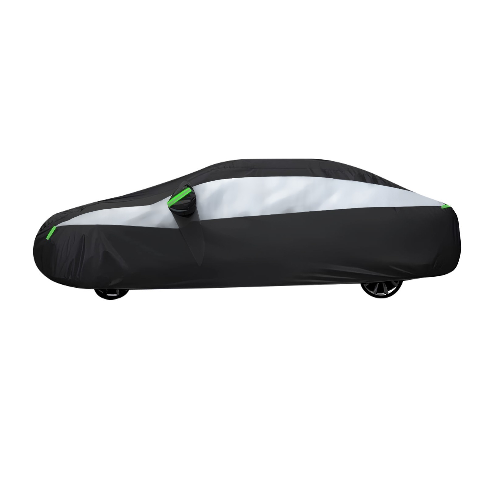 Full Car Cover Outdoor Waterproof Breathable Rain Snow All-Weather Protection