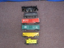 Lot of Lionel Trains Steam Engine and Freight Cars