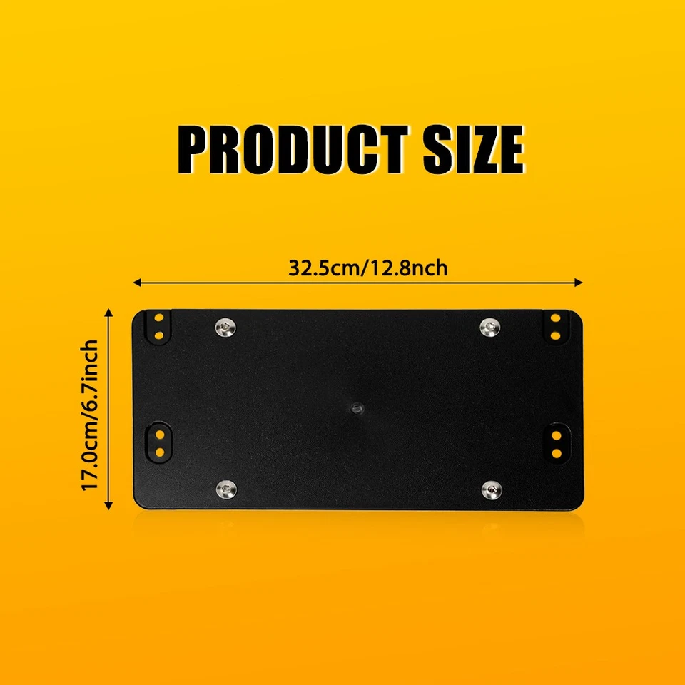 Soporte de montaje de matrícula trasero soporte de etiqueta para Mercedes-Benz GLS GLA GLC G D Foto 3 de 4