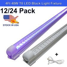 4 Ft UV Led Black Light Bar to Creat Dramatic Atmosphere in Festival Glow Party