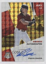 2021 Panini Mosaic Rookie Gold Prizm 7/10 Pavin Smith #RAM-PS Auto 0wn0