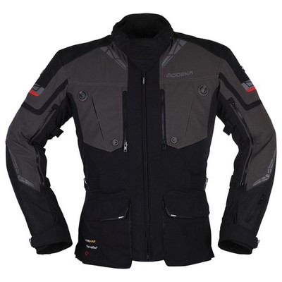 Modeka Panamericana 2 Jacke Schwarz Dunkelgrau Gr. L