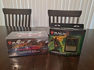 mtg adventures in the forgotten realms set booster box Magic: Gathering the and 10 traditional foil cards Magic TCG Magic: The Gathering