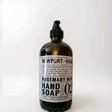 NEWPORT + Home Rosemary Mint No.02 Liquid Hand Soap 16oz . Free Ship!