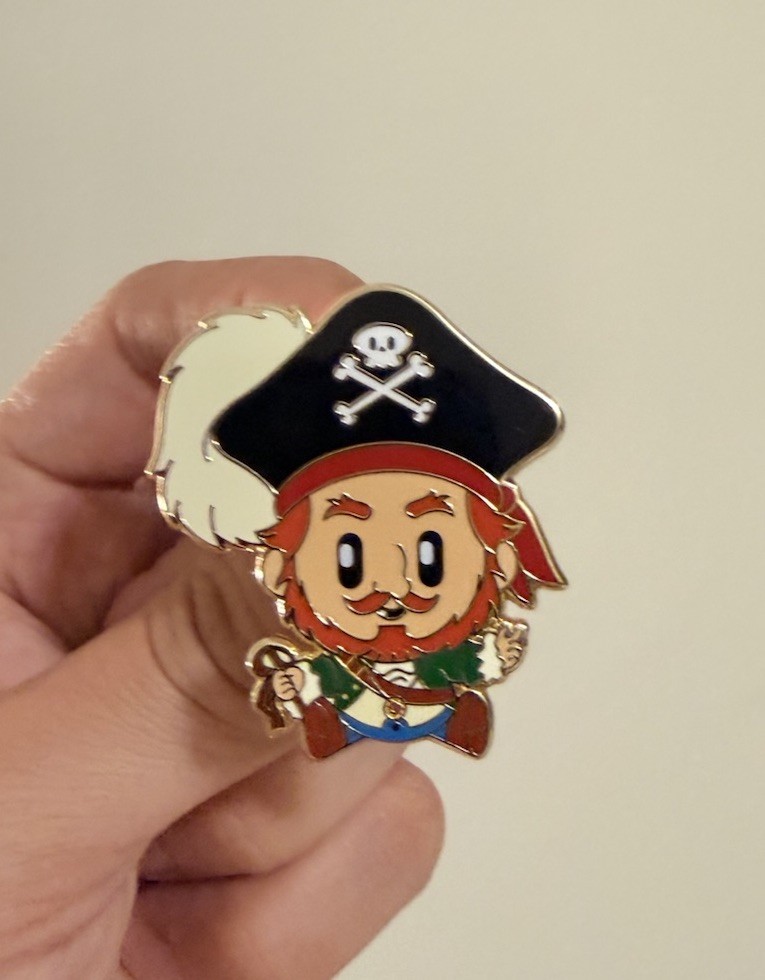 WDI Adorbs! Mystery Pirates of the Caribbean The Auctioneer LE 500 Disney Pin