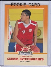 GIANNIS ANTETOKOUNMPO ROOKIE CARD 2013 Fleer Retro NBA $$ RC Basketball Bucks!. rookie card picture
