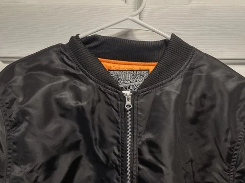 NWT - Brooklyn Clothing MFG - Men's Black Bomber Jacket - Large  image 10