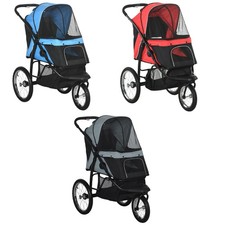 PawHut Foldable Pet Stroller for Small and Medium Dogs