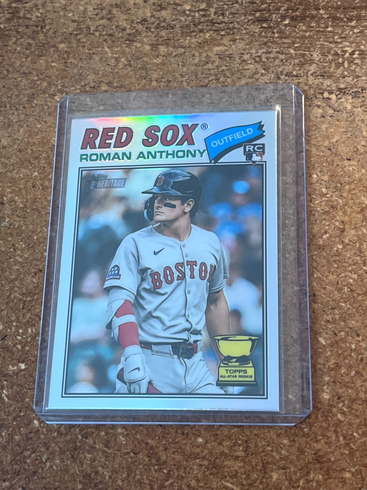 2026 Topps Heritage Baseball Chrome Refractor # 86 Roman Anthony RC