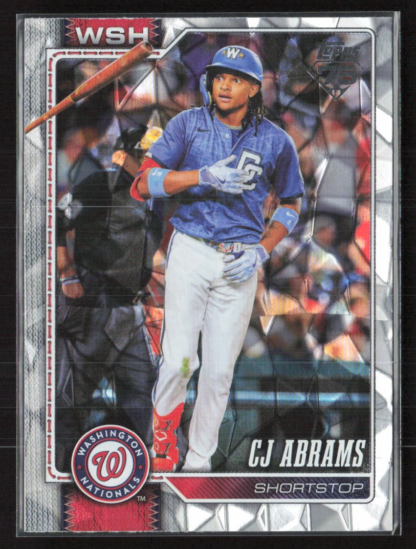 CJ Abrams 2026 Topps #152 Diamante Foil PLEASE READ