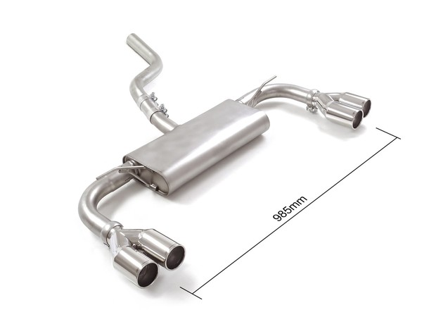 Ragazzon ESD Duplex Ford Focus 4 (Deh) 2X80Mm Rund Versetzt 50.1161.26-image