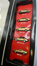 VHTF Herpa 1:87 Collector Series  5 GOLD BMW set 54838 M1, 633, 745i, 528i, 323i