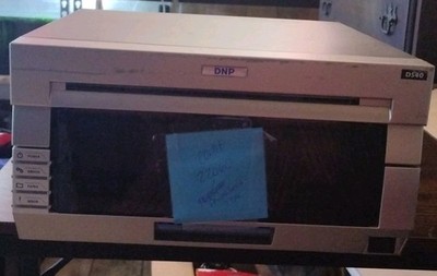 DNP DS40 Dye Sublimation Color Photo Printer DPI 4X6-6X8, w/ Media and Cords 
