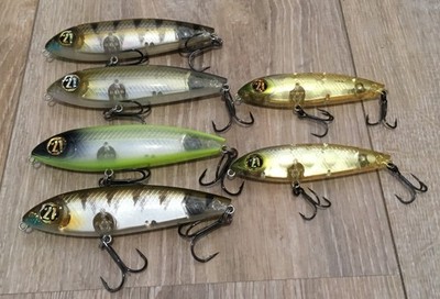 Pontoon21 Loco Perro 100 SL DW 80 SL  Set - 6x Top Water Wobbler (5x ungefischt)