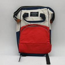 Mommy Diaperbag/ Backpack New Red White Blue 16x10 Living Traveling Share