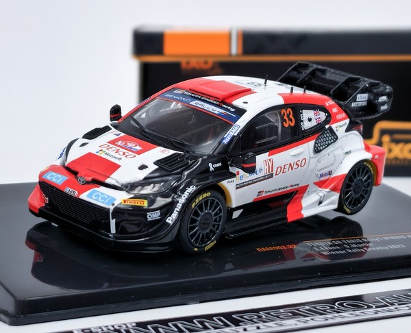 Toyota Gr Yaris Rally1 Hybrid Nr.33 A.Evans Rally Kroatien 2023 Ixo 1:43-image