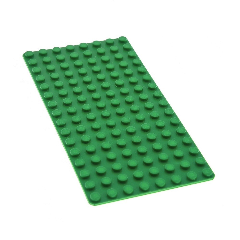 1x Lego Building Plate 8x16 Flat Green Base Basic Plate Castle 4219812 3865