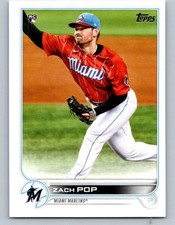 2022 Topps #108b Zach Pop Rookie