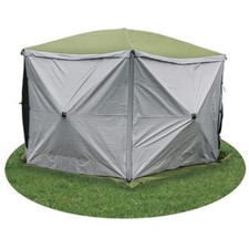 6 x Quest Screen House 6 Gazebo Instant Spring Up Side Walls blinds Panels GREY