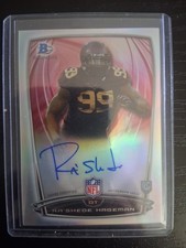 2014 Bowman - Rookie Chrome Refractor Autograph Ra'Shede Hageman #29 (AU, RC)