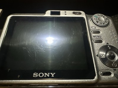 Sony Cyber-shot DSC-W50 6.0MP Digital Camera - Silver for sale