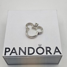 Pandora Disney Mickey Mouse Floating Locket Pendant Petite Genuine ALE925 397177