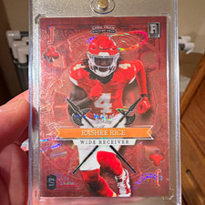 Wild Card 2023 5 Card Draw Stacked Deck Rookie Rashee Rice SD-RR Football /2. rookie card picture