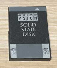 Psion 512K RAM Solid State Disk SSD (1989) Series 3 Vintage Memory | 3a | 3c