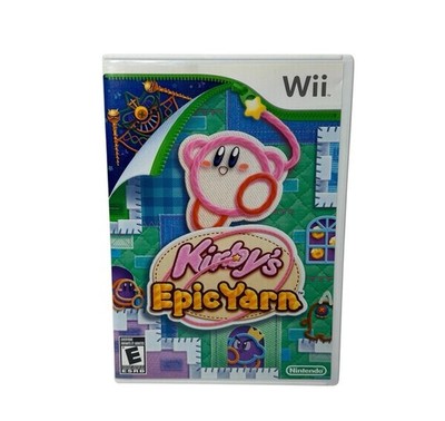 Kirby s Epic Yarn-CIB Nintendo Wii Game- Pre Owned-Tested