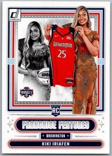 2025 Panini Donruss WNBA Franchise Features Kiki Iriafen Insert Card RC #18