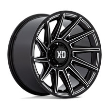 20x10 Xd Xd867 Specter Gloss Black Milled Wheel 8x180 -18mm