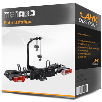 MENABO Fahrradhalter Orbit 2 für die Anhängerkupplung Neuware