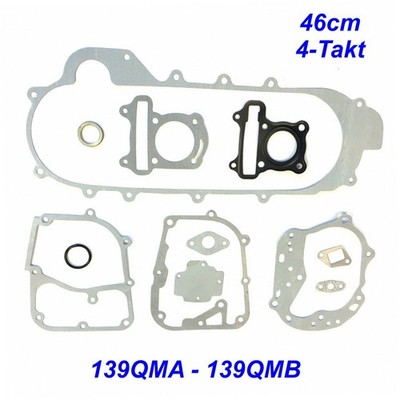 VARIODECKEL MOTOR DICHTUNG SATZ 12'' 46cm für BAOTIAN BENZHOU ERING JINLUN QINGQI