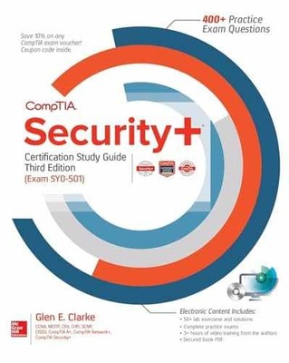 CompTIA Security+ Certification Study - Paperback, by Clarke Glen - Very Good c
