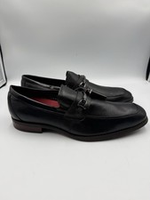 Stacy Adams Redzone Kaylor Slip On Leather Dress Shoes • Black • Mens Size 10