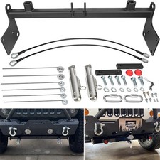 BX1126 Tow Bar Base Plate for 2007-2018 Jeep Wrangler JK JKU 2/4 Doors All Mo...