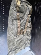 Vietnam Era double strap Canvas Duffel Bag Cotton Duck OD Green Primo USA Made