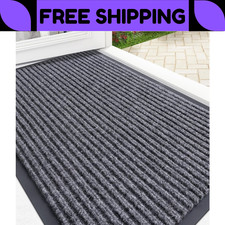 Front Door Mat, Heavy Duty Durable Welcome Mat for Outdoor Indoor, Door Mat for