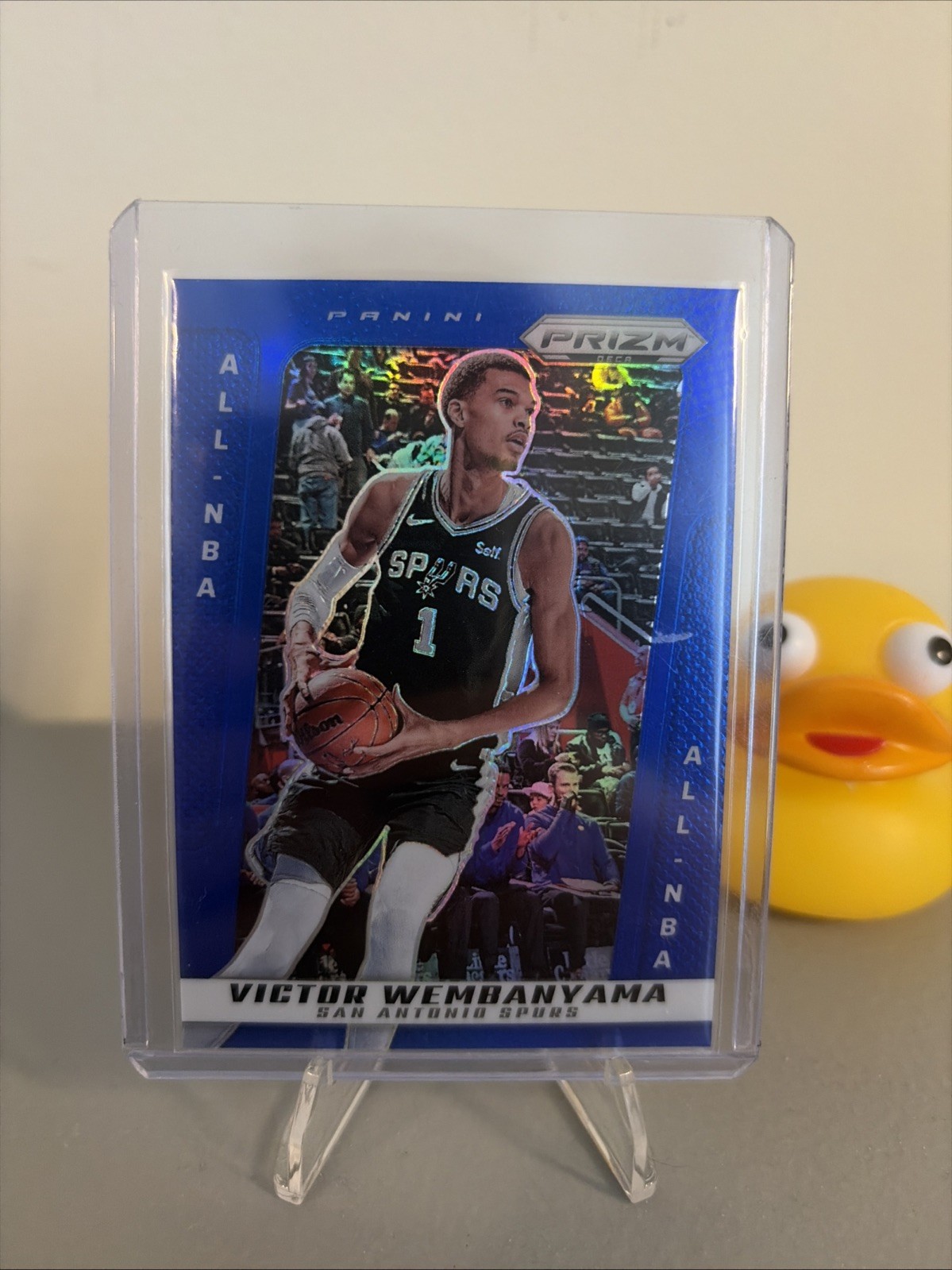 2024-25 Panini Prizm Deca - All-NBA Victor Wembanyama #277 Blue Prizm /149